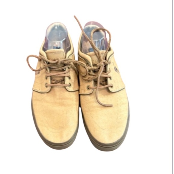 Polo Ralph Lauren Low Top  Canvas Casual Academic Work Men's Khaki Size 11D - Picture 3 of 6